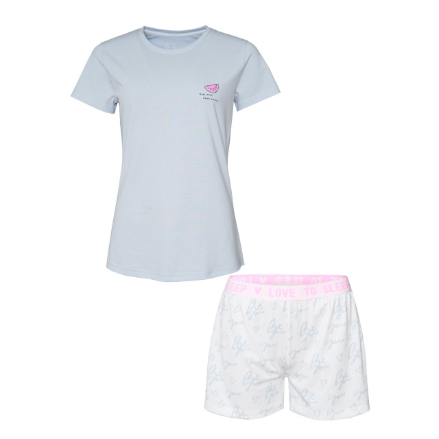 By Louise Dames korte pyjama set shortama BL-359-02 large