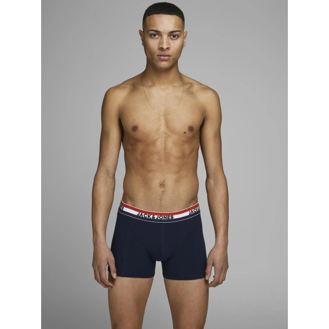 Jack & Jones Heren boxershorts trunks jacwaistband effen 3-pack 12171265 large