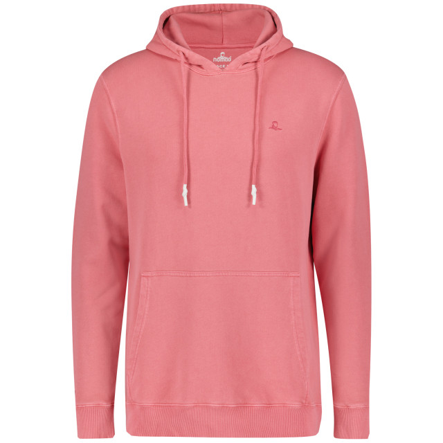 Nomad Gisborne bio-katoen hoodie heren | ruby CSGISMD3R856 large