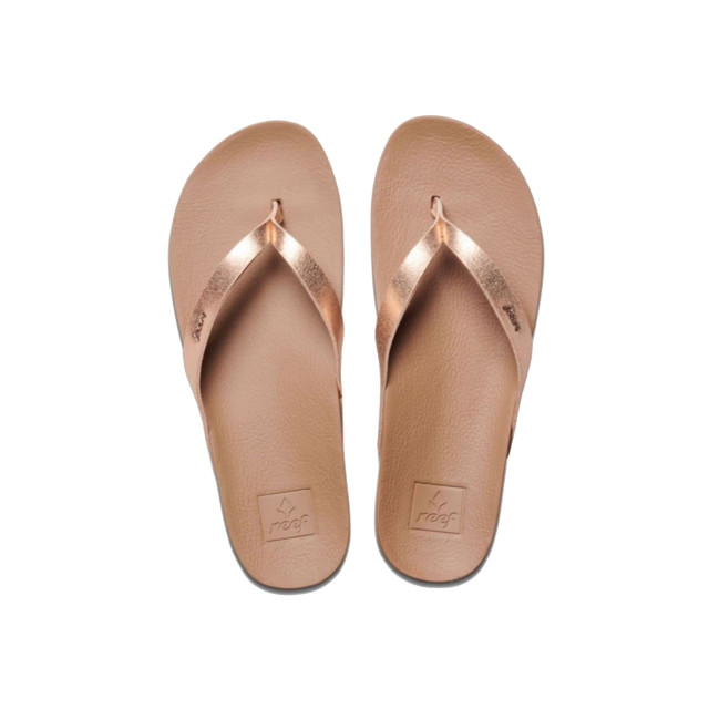 Reef Slippers cushion court rf0a3fdsrgl rosé / goud RF0A3FDSRGL large