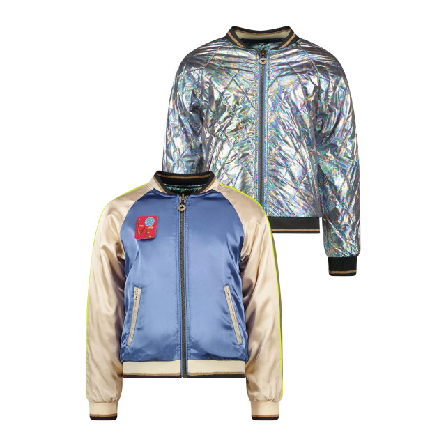 Like Flo Meisjes reversibel bomberjasje - F402-5200-140 large