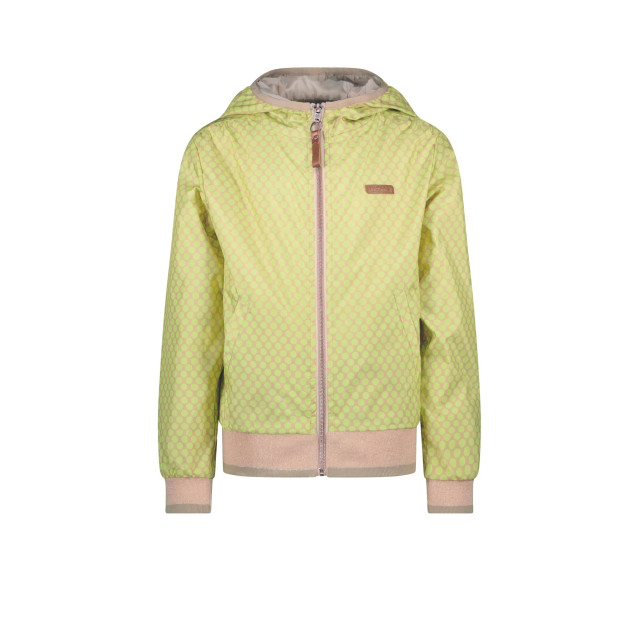 NoNo Meisjes zomerjas met capuchon bella sour lime N302-5200-333 large