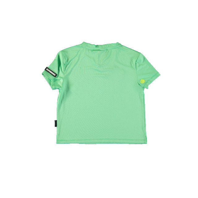 SuperRebel Meisjes t-shirt benica fluo mint R202-5402-303 large