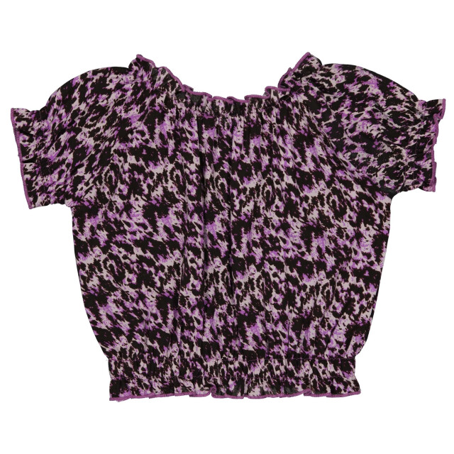 Levv Meisjes blouse venice aop abstract VENICE S221 - AOP L BR A large