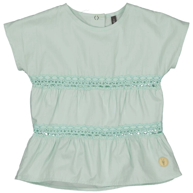 Levv Meisjes t-shirt veerne mint VEERNE S222 - GREEN MINT large