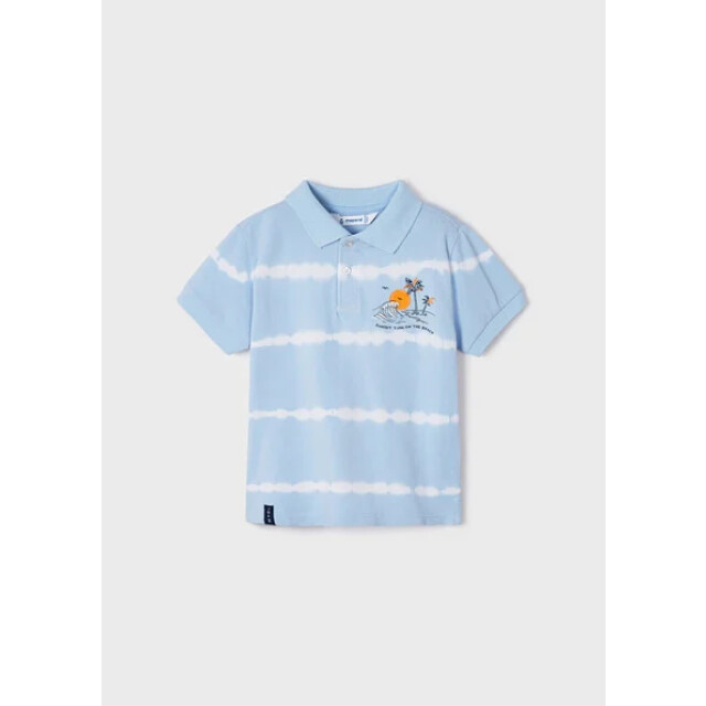 Mayoral Jongens polo wave 3156-Wave blauw-034 large