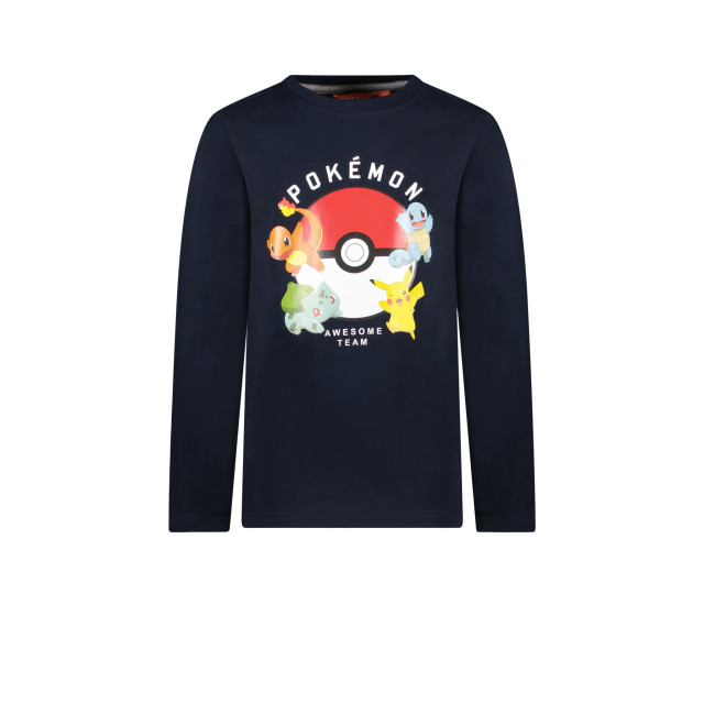 TYGO & vito Jongens shirt pokemon navy X308-6490-190 large