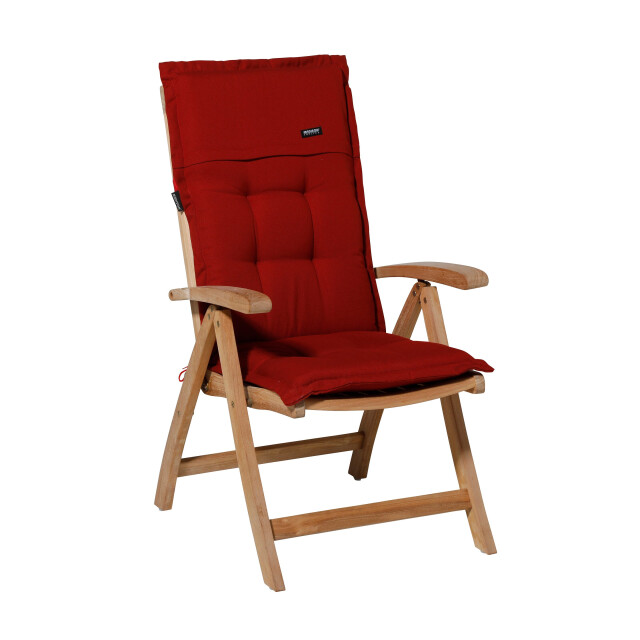 Madison kussen lage rug rib red 105x50 - 4 stuks 2912467 large