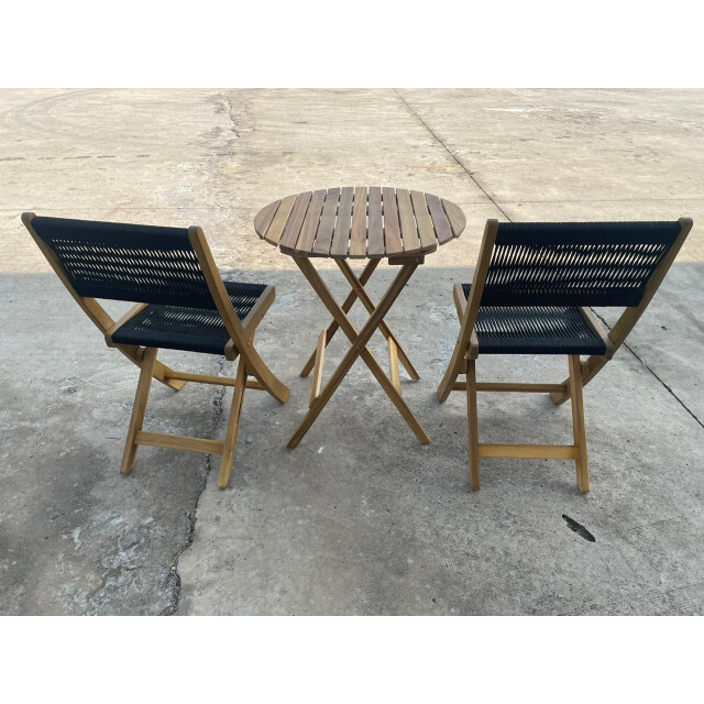 SenS-Line lanzarote bistroset zwart en 3-delig 2849693 large