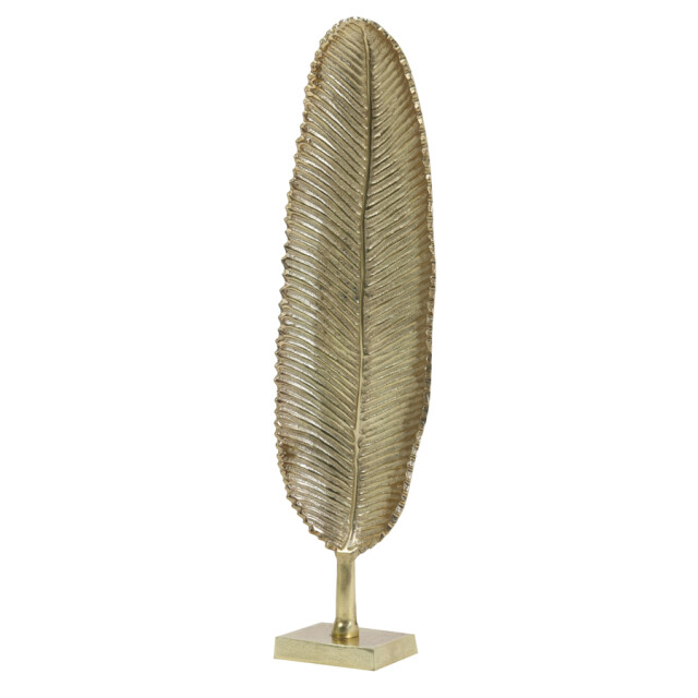 Light & Living ornament leaf 14x8x56cm - 2909570 large