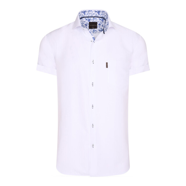 Cappuccino Italia Short sleeve blouse CAP-SS-UNI-WHT-XL large