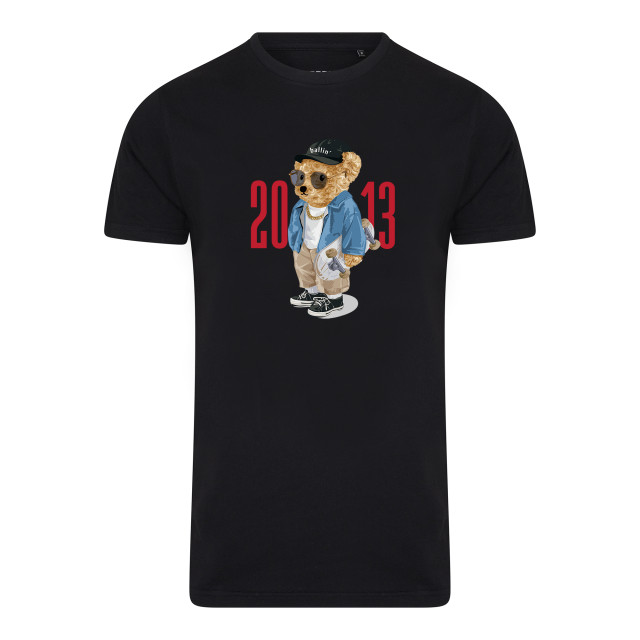 Ballin Est. 2013 Skater bear tee SH-H02301-BLK-L large