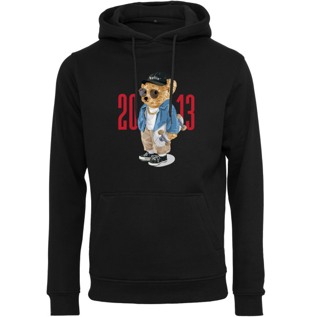 Ballin Est. 2013 Skater bear hoodie HO-H02301-BLK-XL large