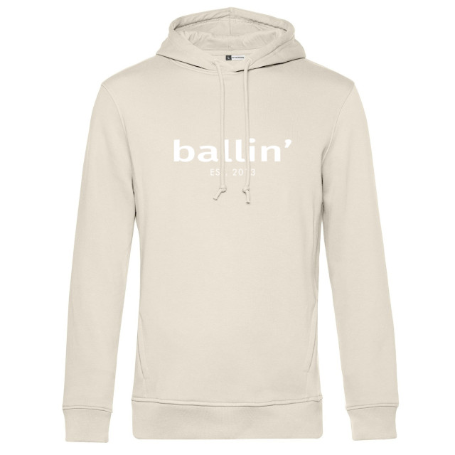 Ballin Est. 2013 Basic hoodie HO-H00050-ECRU-XL large