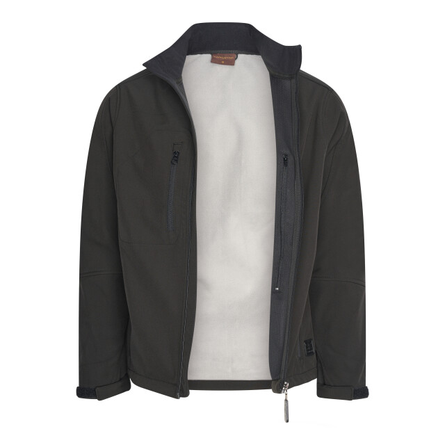 Cappuccino Italia Softshell zip jacket black cap-sof-zi-blk-XL large