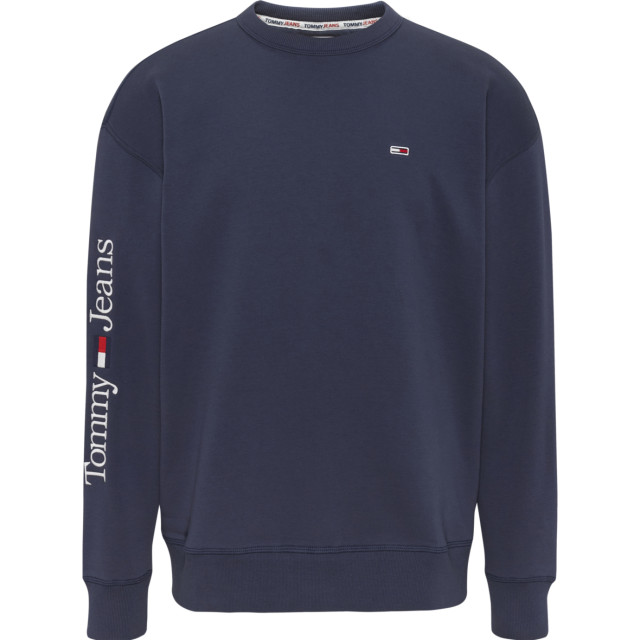 Tommy Hilfiger Reg linear placement crew sweater DM0DM15012-C87-M large