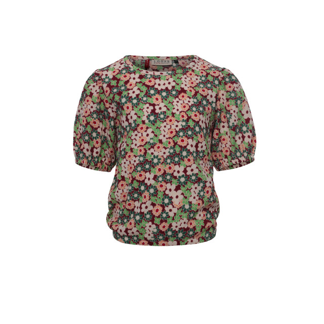 Looxs Revolution Meisjes top crinkle bloemen bomb aop 2311-7119-981 large