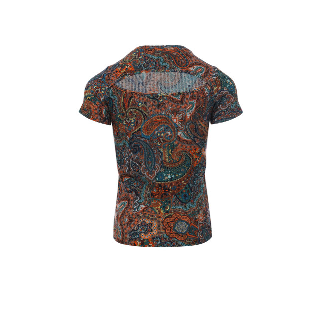 Looxs Revolution T-shirt ribjersey summer paisley voor meisjes in de kleur 2312-5462-990 large