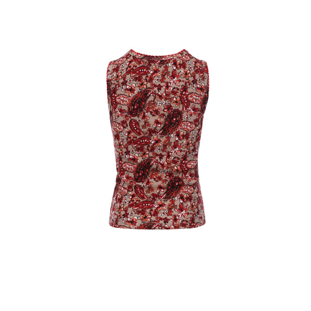 Looxs Revolution Rib jersey top bloemen voor meisjes in de kleur 2312-7454-991 large