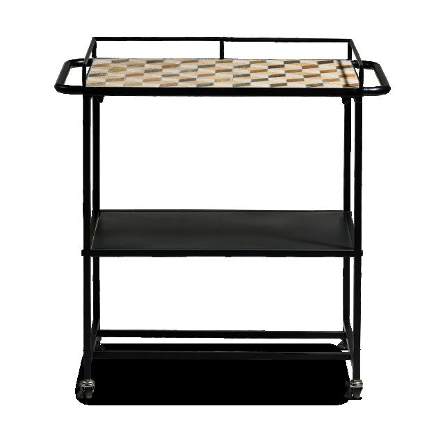 Villa Collection Karv metalen keuken trolley 2312655 large