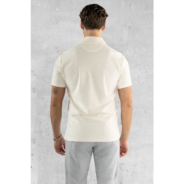 Kollekt Prato slub terry polo off white 7273-004 large