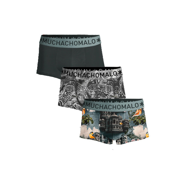 Muchachomalo Heren 3-pack trunks istanbul ISTANBUL3025-07 large