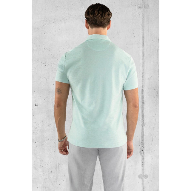 Kollekt Prato slub terry polo mint 7273-403 large