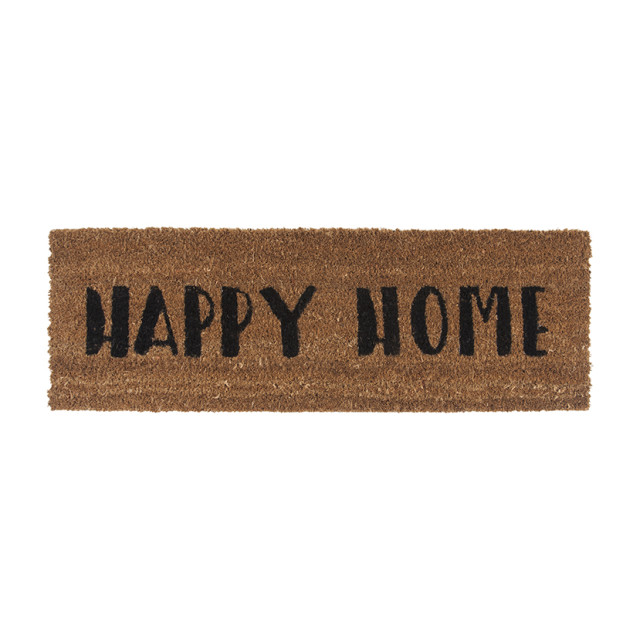 Present Time deurmat happy home - 75x25x1,5cm 2917843 large
