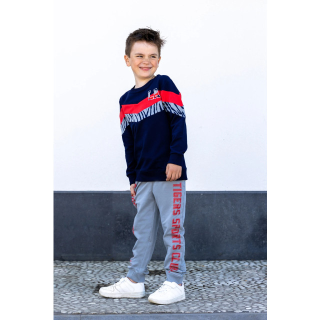 B'Chill Jongens jogging broek camiel - Camiel - Grijs large