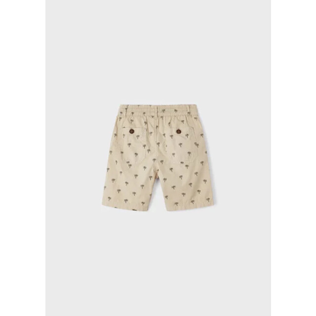 Mayoral Jongens short print - 3227-Beige-083 large