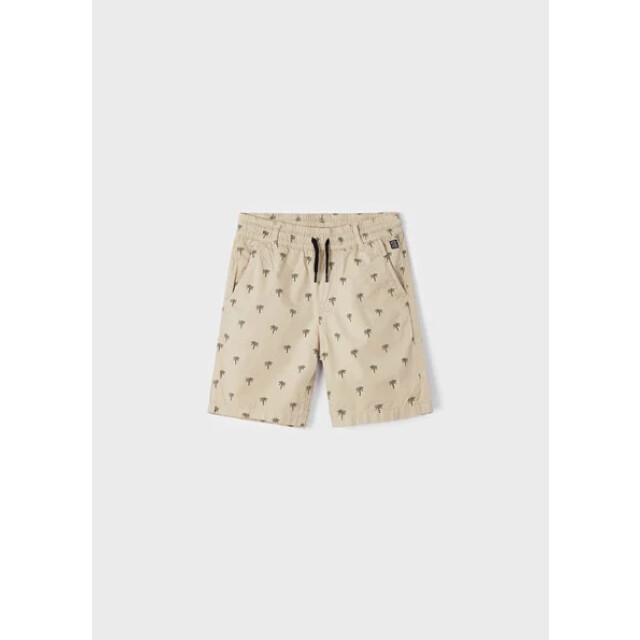 Mayoral Jongens short print - 3227-Beige-083 large