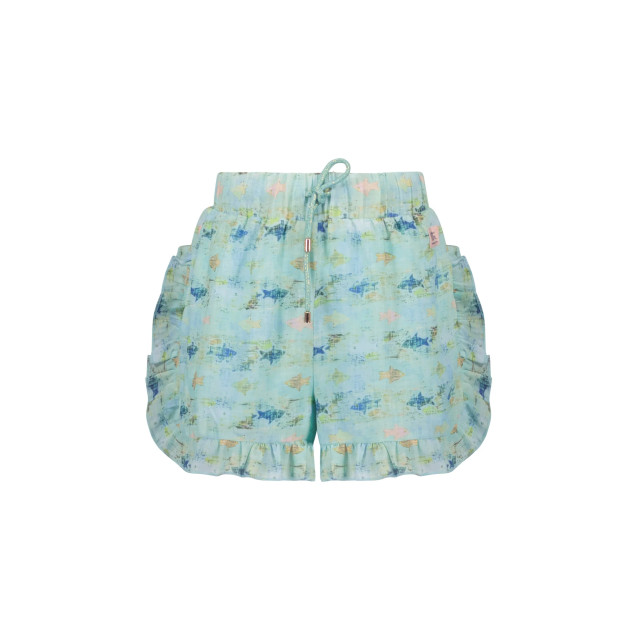 NoNo Meisjes short sunaid cream mint N302-5606-332 large