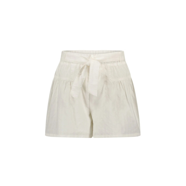 Like Flo Meisjes short met riem off white F303-5682-001 large