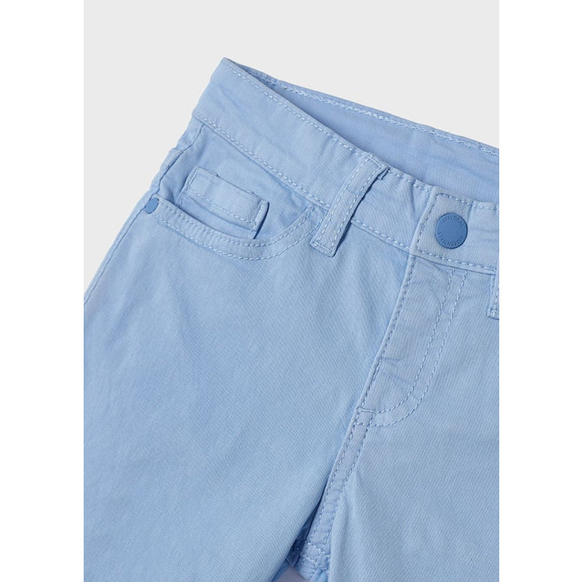 Mayoral Jongens short twill 5-pocket powder blu 204-64-Powder blu large