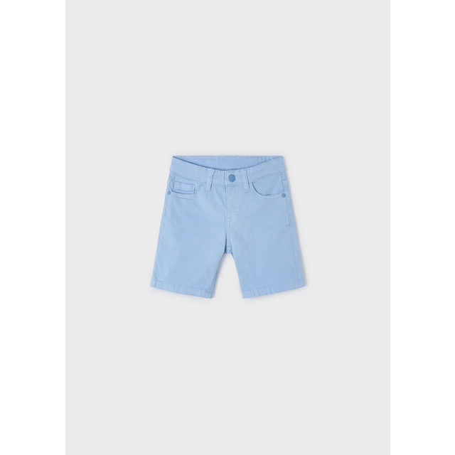 Mayoral Jongens short twill 5-pocket powder blu 204-64-Powder blu large