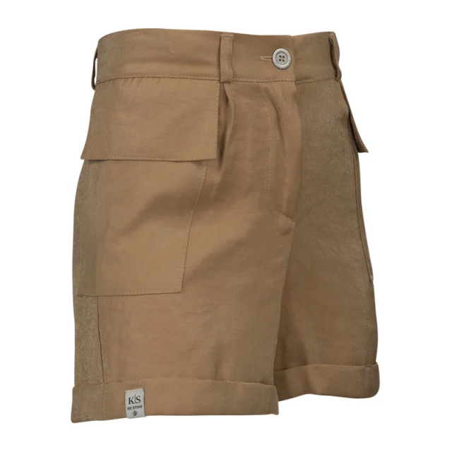 Kiestone Meisjes short sandy camel KS9312 - camel large