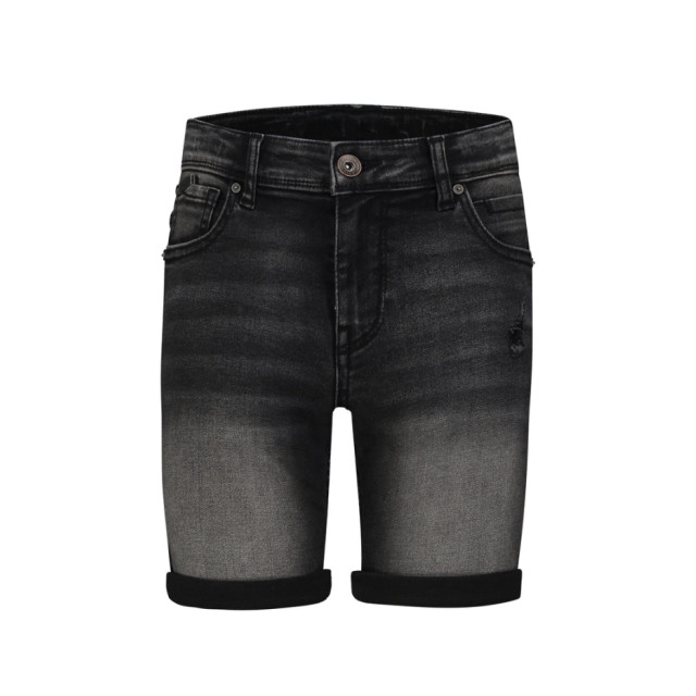 Ballin Amsterdam Jeans short jaxx skinny fit denim donker K1201-87 large