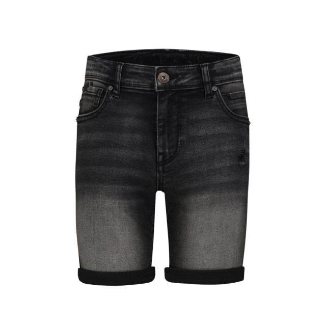 Ballin Amsterdam Jeans short jaxx skinny fit denim donker K1201-87 large