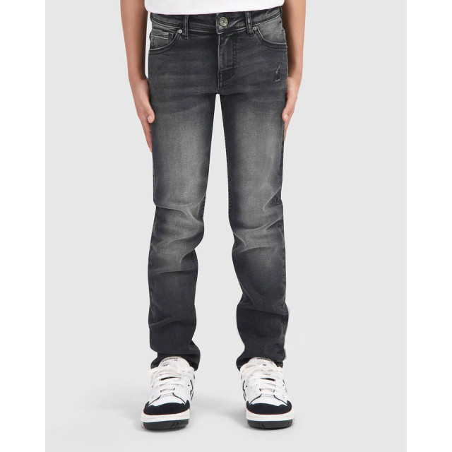 Ballin Amsterdam Jeans broek noah slim fit denim donker K1207-87 large