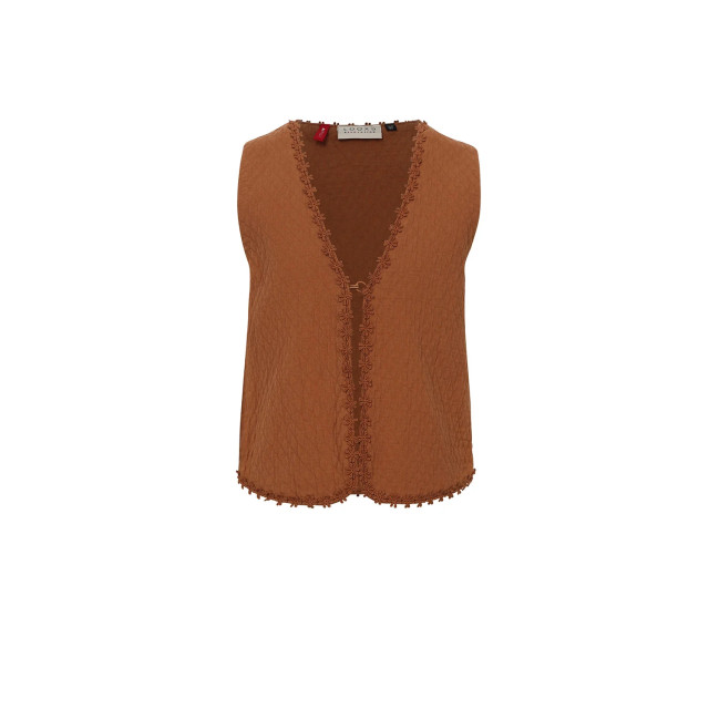 Looxs Revolution Meisjes gilet caramel 2411-7012-440 large