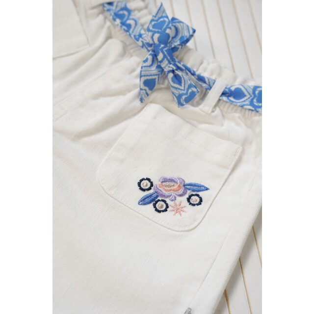 B.Nosy Meisjes jeans short pauline cotton Y402-5651-012 large