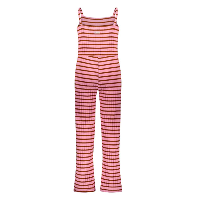 B.Nosy Meisjes jumpsuit gabriella sugar + pinda streep Y403-5670-281 large