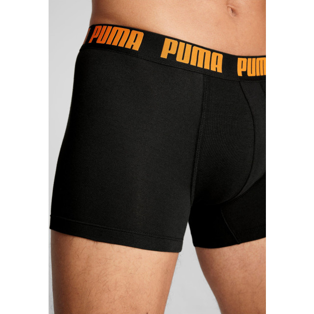 Puma Basic boxer 2-pack 701226387 020 orange 701226387 020BlackOrange large