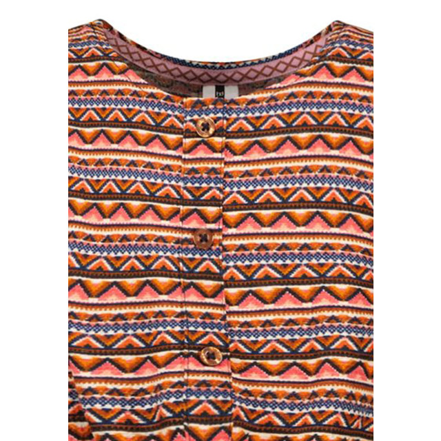 B.Nosy Meisjes korte mouwen blouse bibi blush aztec 149691136 large