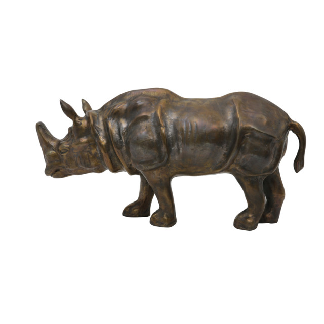 Light & Living ornament rhino 53x22x24cm - 2910972 large