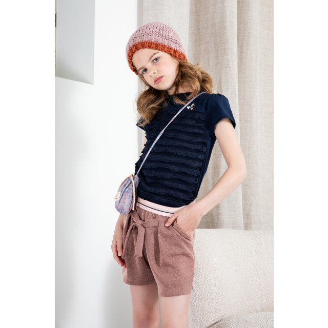 NoNo Meisjes tasje yuna rosy ginger N212-5904-252 large