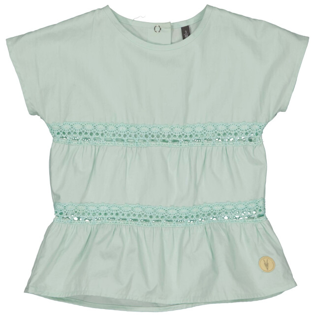 Levv Meisjes t-shirt veerne mint VEERNE S222 - GREEN MINT large