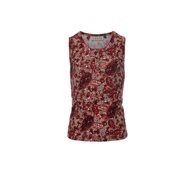 Looxs Revolution Meisjes top rib zomer bloemen 2312-7454-991 large