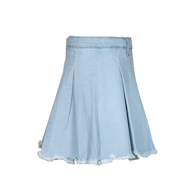 Dutch Dream Denim Meisjes plooirok sindano SS23-01-SINDANO large