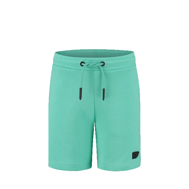 Ballin Amsterdam Short met logo donker mint 24017505-15 large